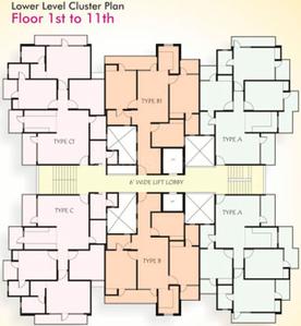Project Image of 1065.0 - 1699.0 Sq.ft 2 BHK Apartment for buy in Shri Celebration Residency