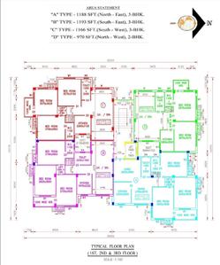 Project Image of 970.0 - 1193.0 Sq.ft 2 BHK Apartment for buy in City Live Pansy