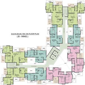Project Image of 440.0 - 778.0 Sq.ft 1 BHK Apartment for buy in Abhiman Associates Blithe Icon Wing B