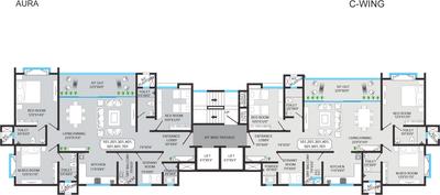Project Image of 1104.0 - 1915.0 Sq.ft 2 BHK Apartment for buy in Bhandari Aura