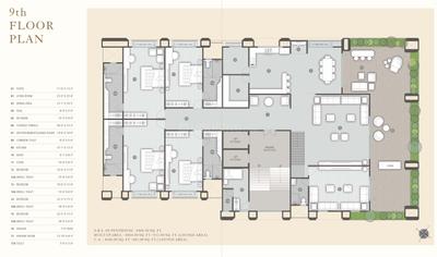 Project Image of 4640.0 - 5082.0 Sq.ft 4 BHK Apartment for buy in Greystone Spenser X Gold