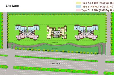 Project Image of 2925.0 - 4600.0 Sq.ft 3 BHK Apartment for buy in Saha Amadeus