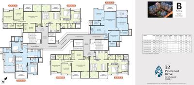 Project Image of 606.0 - 663.0 Sq.ft 2 BHK Apartment for buy in Bhandari 32 Pinewood Drive Phase 1