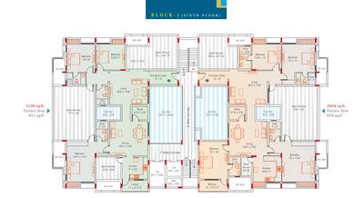 Project Image of 1485.0 - 2694.0 Sq.ft 3 BHK Apartment for buy in Appaswamy City Square
