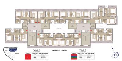 Project Image of 393.1 - 615.16 Sq.ft 1 BHK Apartment for buy in Smart Homes Building 2 Wing D And E