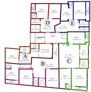 Project Image of 365.0 - 1720.0 Sq.ft 1 BHK Apartment for buy in Dutta Betor Appartment