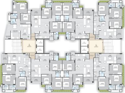 Project Image of 637.33 - 700.52 Sq.ft 2 BHK Apartment for buy in Omkar Enclave