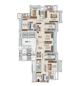 Project Image of 249.0 - 1108.0 Sq.ft 1 RK Apartment for buy in Sangam Emporio Towers