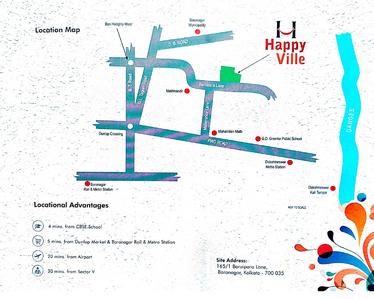 Project Image of 878.0 - 1638.0 Sq.ft 2 BHK Apartment for buy in Sristi Happy Ville