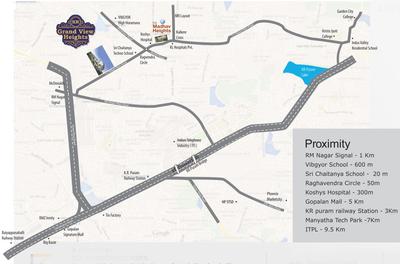 Project Image of 1015.0 - 1430.0 Sq.ft 2 BHK Apartment for buy in KR Grand View Heights