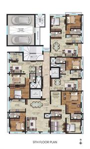 Project Image of 436.0 - 840.0 Sq.ft 1 BHK Apartment for buy in Gagangiri Aadhya