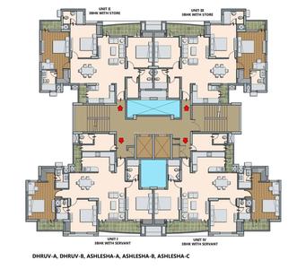 Project Image of 885.44 - 1198.24 Sq.ft 3 BHK Apartment for buy in Paarth Aadyant Phase 1