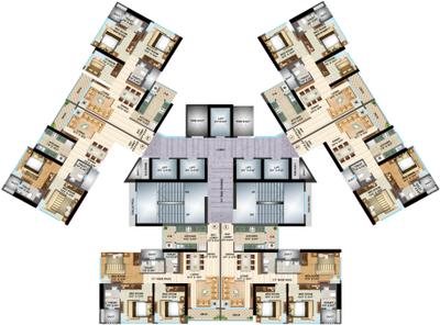 Project Image of 1243 Sq.ft 3 BHK Apartment / Flat for sale in Malad West for Rs. 30500000