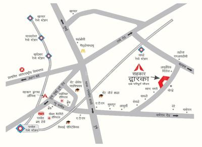 Sanket Sahakar Dwarka Location Plan 1