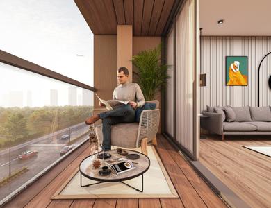 Project Image of 1548.0 - 2007.0 Sq.ft 2 BHK Apartment for buy in K K Shyam Height I