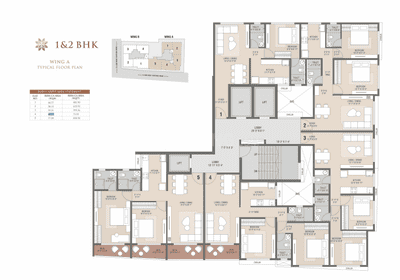 Project Image of 481.9 - 861.97 Sq.ft 1 BHK Apartment for buy in Shree Mahavir Park Horizon
