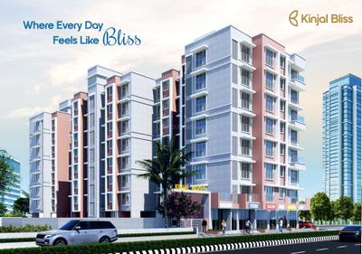 Project Image of 338.74 - 532.81 Sq.ft 1 BHK Apartment for buy in Kinjal Bliss
