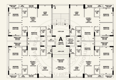Project Image of 558.11 - 946.58 Sq.ft 2 BHK Apartment for buy in Akhilam Shaligram Heights