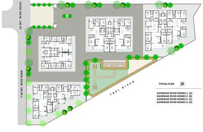 Project Image of 0.0 - 4809.0 Sq.ft 4 BHK Apartment for buy in Newtone Ashirwad River Homes 3