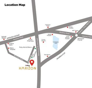 Project Image of 933.0 - 1378.0 Sq.ft 2 BHK Apartment for buy in Ruby Horizon