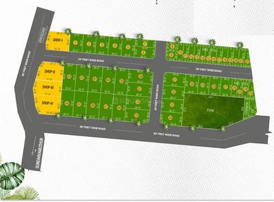 Project Image of 738.0 - 2450.0 Sq.ft Residential Plot Plot for buy in Green Nest Mithra Homes