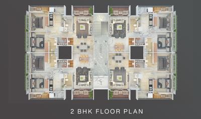 Project Image of 1170.0 - 2340.0 Sq.ft 2 BHK Apartment for buy in Mahalakshmis Divine Heights