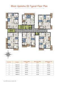 Project Image of 1055.0 - 1865.0 Sq.ft 2 BHK Apartment for buy in 4 Blocks