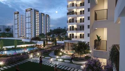 824 Sqft BHK Flat for sale in Rhythm of Rain Whitefield