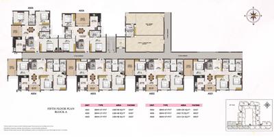 Project Image of 939 Sq.ft 2 BHK Apartment / Flat for sale in Porur for Rs. 8400000
