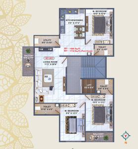 Project Image of 1022.0 - 1710.0 Sq.ft 2 BHK Apartment for buy in Anant Niwas