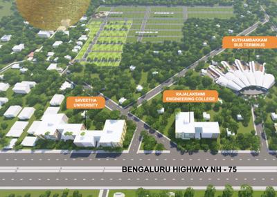 Project Image of 900.0 - 2400.0 Sq.ft Residential Plot Plot for buy in VR Dazzle City