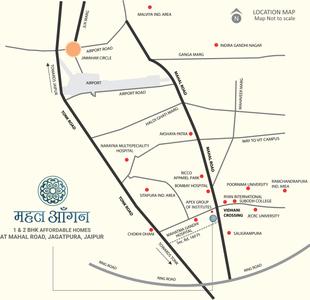 Project Image of 246.0 - 445.0 Sq.ft 1 BHK Apartment for buy in Savera Mahal Aangan
