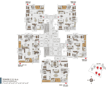 Project Image of 2565.0 - 3860.0 Sq.ft 2 BHK Apartment for buy in My Home Apas