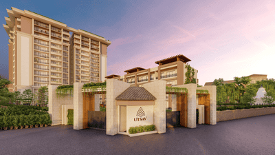 Project Image of 1300.0 - 2250.0 Sq.ft 3 BHK Apartment for buy in Trinayan Utsav