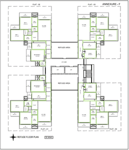 Project Image of 1250 Sq.ft 3 BHK Apartment / Flat for sale in Santacruz East for Rs. 46000000