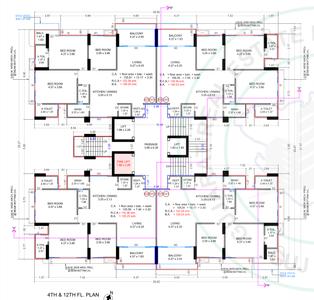 Project Image of 1136.56 - 1957.54 Sq.ft 3 BHK Apartment for buy in Meet Blue Stone One