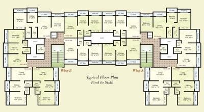Project Image of 354.0 - 566.0 Sq.ft 1 BHK Apartment for buy in PRITI PEARRL