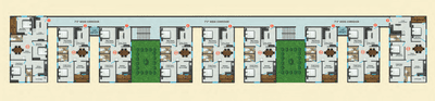Project Image of 648.67 - 1037.34 Sq.ft 2 BHK Apartment for buy in Greenmetros Tulasi Bhagyanagar