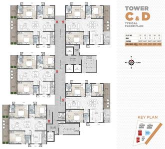 Project Image of 2200.0 - 4150.0 Sq.ft 3 BHK Apartment for buy in Trishala Trilok