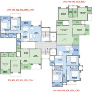 Project Image of 1456 Sq.ft 3 BHK Apartment / Flat for sale in Warje for Rs. 19000000