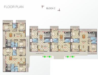 Project Image of 973.0 - 1476.0 Sq.ft 2 BHK Apartment for buy in Vishnu Rajsri
