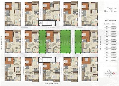 Project Image of 1100.0 - 1300.0 Sq.ft 2 BHK Apartment for buy in SGS Lifespaces Nandanavanam