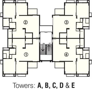 Project Image of 1350.0 - 1710.0 Sq.ft 2 BHK Apartment for buy in Ozone Aangan
