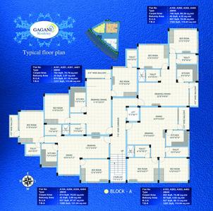 Project Image of 1291.0 - 1771.0 Sq.ft 2 BHK Apartment for buy in Gagani Residency