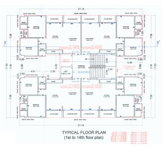 Project Image of 641.96 - 886.95 Sq.ft 2 BHK Apartment for buy in Vraj Vastu Paradise