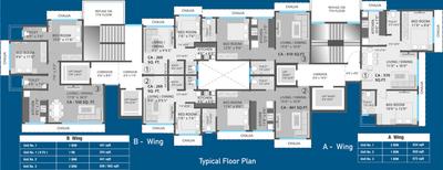 Project Image of 155.0 - 790.0 Sq.ft 1 RK Apartment for buy in Heena Gokul Shreeji