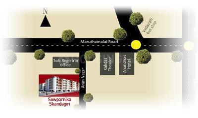 Project Image of 966.0 - 1391.0 Sq.ft 2 BHK Apartment for buy in Sowparnika Skandagiri