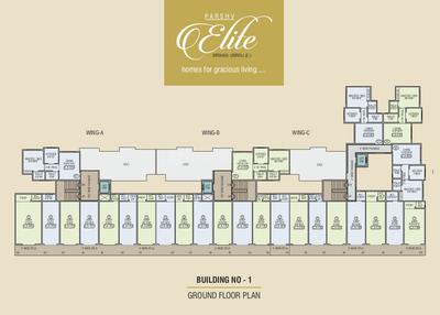 Project Image of 299.0 - 425.0 Sq.ft 1 BHK Apartment for buy in Parshv Elite Phase I