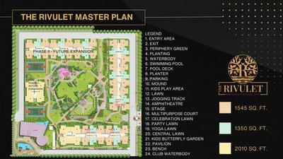 Project Image of 695.56 - 1063.69 Sq.ft 3 BHK Apartment for buy in The Rivulet Phase 1