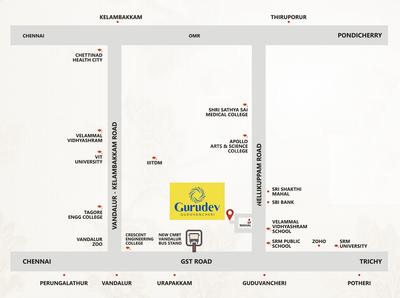 Project Image of 246.0 - 1215.0 Sq.ft 1 BHK Apartment for buy in PKR Gurudev